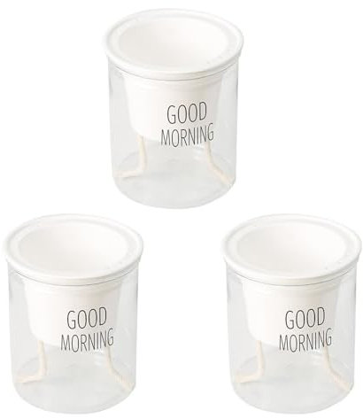 Selbstbewässernde Blumentöpfe, automatisches Wassersystem, Topfbewässerungsseil, 3 Stück, 10,2 cm, transparente Dochtschnur, afrikanisches Veilchen, Kunststoff, saugfähiger Topf für Innen, Kräuter