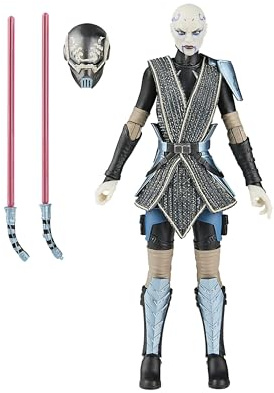Star Wars The Black Series Asajj Ventress (Kopfgeldjägerin), The Clone Wars Action-Figur zum Sammeln (15 cm)