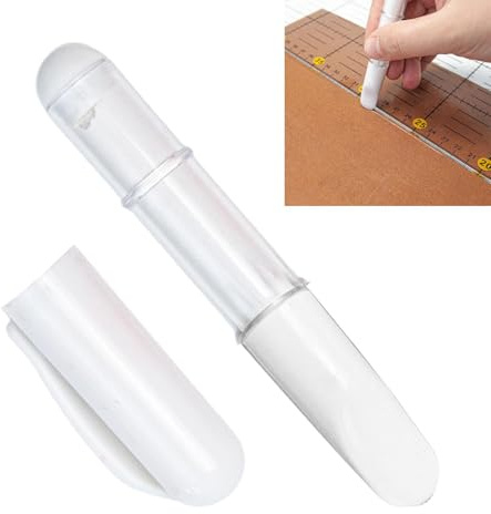 Tiza para coser - Tiza para tela borrable | Rotuladores para acolchar | Lápices de sastre con rueda dosificadora, herramienta para marcar telas para algodón, lana, seda, mezclilla y cuero
