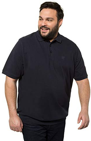 JP 1880 Polo Piquee Con Vita, Polo Uomo, Blu (Navy 71261770), 4XL