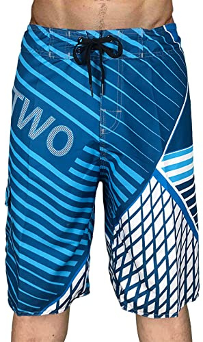 Kobilee Costume Piscina Uomo con Taschino Corto Swim Trunks Mare Surf Coulisse Spiaggia Costume da Bagno Calzoncini Elastico Taglie Grandi Asciugatura Rapida Boxer Pantaloncini da Bagno Shorts