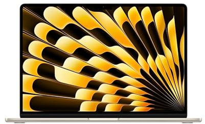 2023 Apple MacBook Air con Apple M2 Chip (15-pollici, 8GB RAM, 256GB SSD di Memoria) (QWERTY English) Galassia (Ricondizionato)