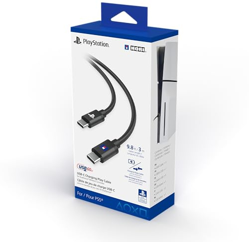HORI Câble de charge USB-C pour manette sans fil DualSense