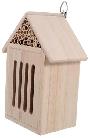 WOONEKY -insektenhotel Für Garten Natürlicher Unterschlupf Für Nützlinge Wie Bienen Schmetterlinge Und Installieren Fördert Die Biodiversität Im Außenbereich Für