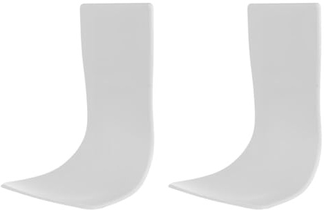 MAGICLULU Vassoio Antigoccia Bianco in Abs per Distributore di Detergente 2 Pezzi, Montaggio a Muro, Raccogligocce per Mantenere Puliti Lavandino e Bagno in Ambienti Pubblici