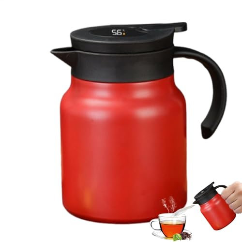 Insulated Coffee Carafe, Thermal Coffee Pot, Large Capacity Carafe, Hot Water Pitcher, Beverage Dispenser Carafe, Vacuum Coffee Carafe, Thermal Beverage Pot, Insulated Beverage Dispenser