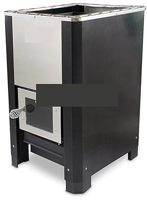 JOLIANE Stufa A Legna da Ardere Stufa A Legna for Sauna, Stufa A Vapore Secco for Sauna Stufa A Legna for Sauna Esterna Originale per Sauna Domestica