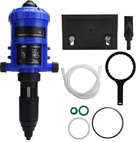 Injecteur D'Engrais, 3% à 10% Pompe de Dosage Engrais Dispensateur de Dossier de Liquide Chimique à Eau à Eau à Alimentation pour Le Bétail de Tuyau de Jardin, Pompe Dosage