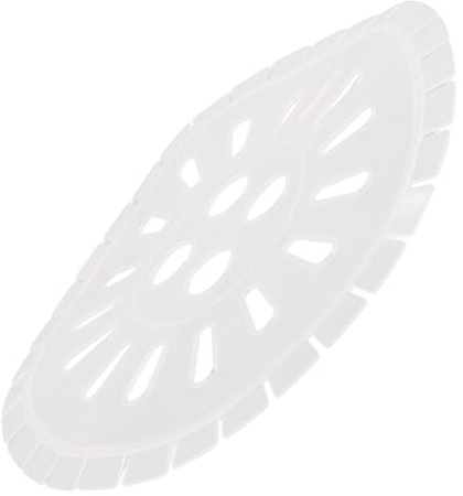 Washing Machine Spinner Cap Plastic Cover Replacement for Dryer | White Plastic, 25cm Size, Easy Installation and Removal, Laundry Room Use, Shape Retention