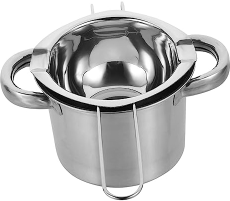 Warmhm Safety Easy to Use Double Boiler Pot Melting Pot for Chocolate Butter Cheese