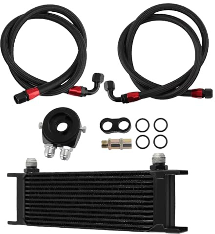 Kit Radiatore Olio Motore, Radiatore Olio Motore Per Auto - Radiatore 'olio Di Raffreddamento Del Motore | Kit Di Raffreddamento A 13 File, Parti Del Motore Del Radiatore 'olio Del Radiatore,