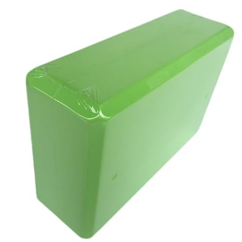 Stretchande yogablock – 23 x 15 x 8 cm skumblock, stödjande yogastegel, pilates stretchhjälp, meditationsbalansverktyg, kvinnor yogatillbehör för yoga pilates meditation stretchbalans hemmastudio