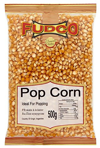Fudco Popping Corn, 500g