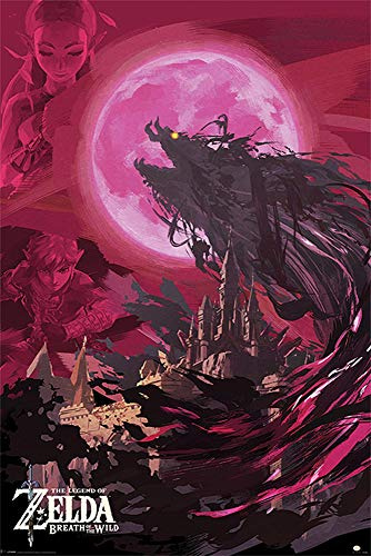 The Legend of Zelda Poster - Breath Of The Wild - 61x91,5 cm + Ü-Poster