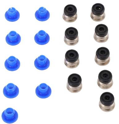 10 Set Pneumatischer Ventilanschlusskopf für Extruder, Push-to-Connect-Fittings, 3D-Druckerzubehör, für Extruder 3D Printer Accessories PTFE ECAS04