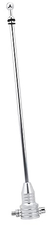 Ronyme Motorcycle Flag Pole Flagpole Mount Universal Multifunction Flag Holder Rear Side Flag Mount Practical Sturdy for Motorbike Spare Parts,