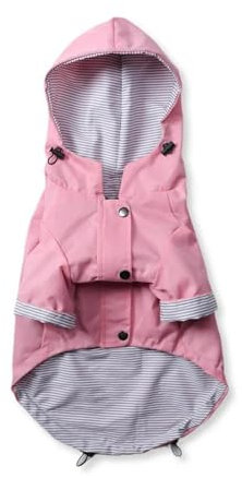 wasserdichte Haustierjacke Im Freien Für Kleine Und Mittelgroße Hunde, Winddichte Jacke, Hunderegenmantel, Hundesport-Kapuzenpullover, Labrador Retriever, Chihuahua, Haustier-Kapuzenjacke, K