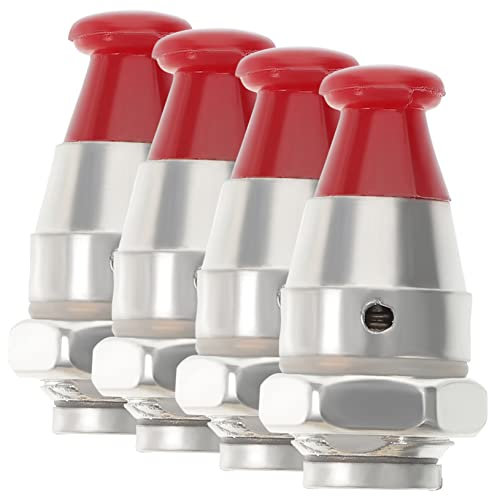 jojofuny 12pcs Pressure Cooker Safety Valve High-Temperature Resistant Jigger Valves for Pressure Relief Replacement for Cookers