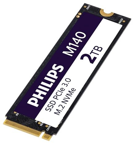 Philips FM02SM140B Internal SSD M.2 2TB 2280 R/W 3500/2800 (FM02SM140B/00)