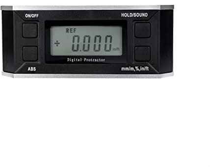 Digitaler Beleuchtungsstärkemesser Lichtmesser, Elektronischer Winkelmesser des digitalen Winkelmessers mit einem Neigungsmesser mit Magneten Beleuchtungspegel Winkelmesskasten Neigungsmesser für Foto