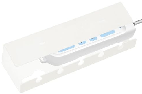 Wire Management Tray - Under Desk Cable Management Tray | No Drill Under Desk Wire Organizer | Under Desk Cable Organizer Wall Suction Desk Cable Tray for Desk Home Study Room Kitchen
