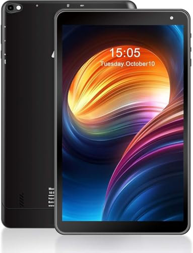 AWOW 10,1-Zoll-Tablet, 5000 mAh Akkulaufzeit, 2 GB RAM und 32 GB Speicher, Micro-SD-Karte mit bis zu 128 GB, Android 10 Go Edition, 800 1280 HD IPS-Display, 1,5 GHz Quad-Core-Prozessor