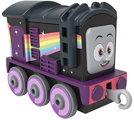 Fisher-Price Thomas und seine Freunde Regenbogen Diesel Push-Along Spielzeugzug für Kinder ab 3 Jahren