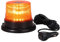 PROZOR Gyrophare Orange 40 LEDs Girophare LED Vehicule 40W 12/24V E-mark Clignotant Magnétique d'Urgence Avertissement Strobe ON/OFF, 7 Modes Flash IP67 Lumière Balise Ambre avec 5M Allume-Cigare