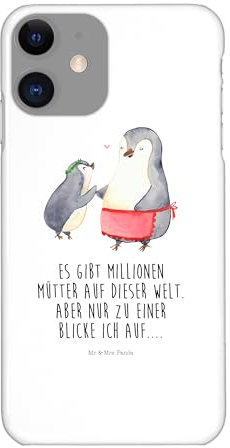 Mr. & Mrs. Panda Handyhülle passend für Iphone 11 Handyhülle, Weiß