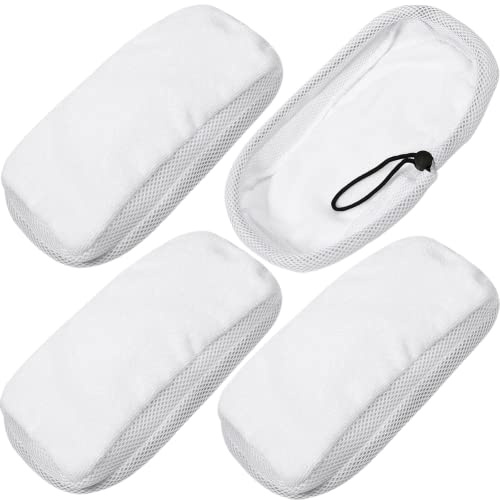 SPORTARC 4pcs For Morphy Richards 720020 720021 720502 9in1 for Steam Cleaner Mop Cloths for PADS