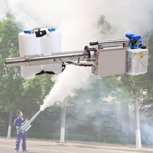 LZDOYY Nebulizzatore Termico a Getto di Impulsi, Spruzzatore Agricolo Portatile Spruzzo a 360 ° in Tutte Le Direzioni 700㎡ in 7-8 Minuti per Piante infestanti,100