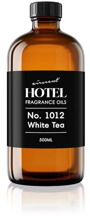 AirScent Hotel Diffuser Oil No. 1012 Inspired by The Renowned White Tea Hotel Scent - Premium Fragrance Oil for Ultrasonic and Waterless Diffusers and Crafting - 500 mL, 16.9 fl oz Bottle