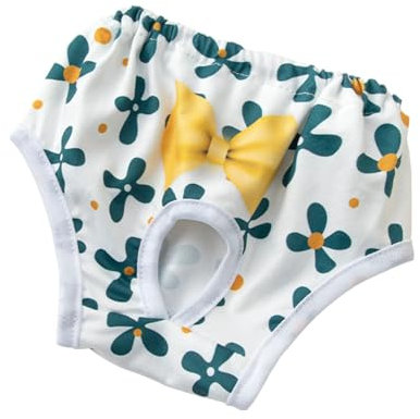 Psdndeww Hundewindel, atmungsaktiv, für Damen, Höschen, Shorts, wiederverwendbar, waschbar