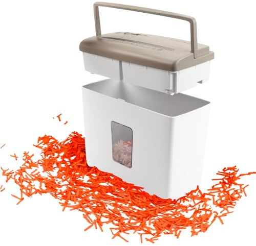 Genie 440 X II BR Schredder Aktenvernichter P4 | Papierschredder mit Partikelschnitt | 9L Auffangvolumen & Auto-Start-Stopp | Kompakter Aktenschredder für Zuhause oder Büro | Shredder Papier
