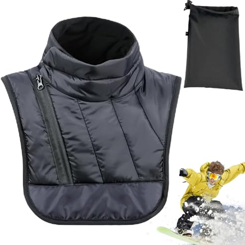 Winter-Halswärmer für Männer und Frauen – winddichter Fleece-Halswärmer, verstellbarer Bandana-Schal zum Abdecken des Gesichts |, Reiten, Skifahren, Motorrad, Radfahren, Angeln, Outdoor, kaltes