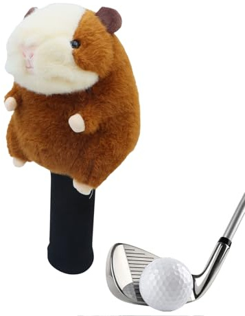 per Driver da golf | Cuscinetto di design animale di peluche, s driver da golf numerati 3 e 5, per segnalibro di palle, sport, regalo, donne e uomini