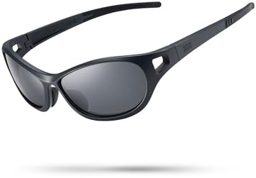 ROCKBROS Sonnenbrille Herren Damen, TAC Polarisierte Fahrradbrille | 21g Ultraleicht Sportbrille UV400 Schutz TR90 Rahmen Sunglasses, Schnelle Brille Laufbrille für Rennrad, Laufen, Angeln, Golf