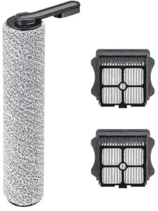 Ersättningsvalsborste och filtertillbehör，Kompatibel med Tineco Floor ONE S5, S5 Pro 2, S5 Pro, S5 Smart våt- och torrdammsugare, tvättbar reservdelssats