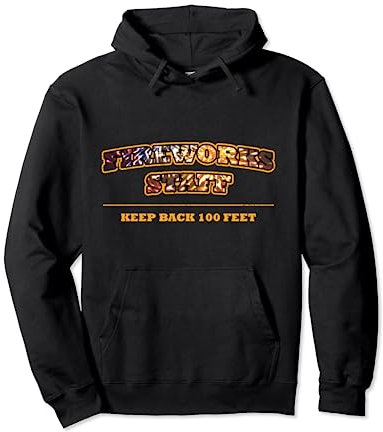 Feuerwerk Knaller Pyromane Pyrotechniker Explosion Pullover Hoodie