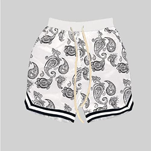 Yujun Sommer Neue Harajuku Männer Shorts Bandana Muster Mode Hip Hop Herren Marke Kurze Hose Bottoms Elastische Taille Männer Freizeithose