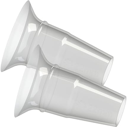 Ardo Brustglockeneinsatz aus Silikon Ø 22 mm für Ardo Pumpsets | Produktiver Milchfluss Perfekte Pumpe. Transparentes Silikon Verhindert wunde Brustwarzen Hochwertige BPA-freie Materialien