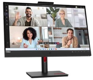 Lenovo ThinkVision T27hv-30 27 Quad HD IPS HDMI DP LED Flat Monitor - Black