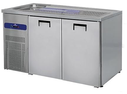 Refroidisseur de fut de bière Avec 1 Bac à Gauche Et 2 Portes Pour Les Fûts De Bière 50 Litres - Mastro