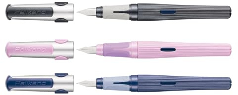 Pelikan Pelikano structure Füller für Rechtshänder, Federbreite M, 1 Stück - Zufallsfarbe, kein Farbwunsch möglich