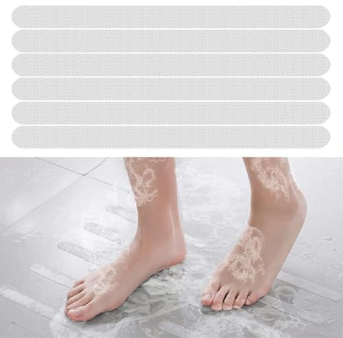 36Pcs Non Slip Bathtub Stickers,Bathtub Non Slip Stickers, High Adhesive Anti Slip Shower Stickers Bathtub Stickers, Non Slip Shower Stickers, Shower Floor Grips for Bathtub Shower Stairs(Clear)