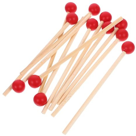 VICASKY 12stücke Teiliges Drumsticks Mit Robustem Griff Musikinstrumente Für Mädchen Percussion Zubehör Für Kleine Musiker Für Musikspiel Und Lernspaß