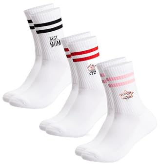 Occulto Tennis Strumpor Mors Dag Kvinnor 3 Pack (modell: Mom)