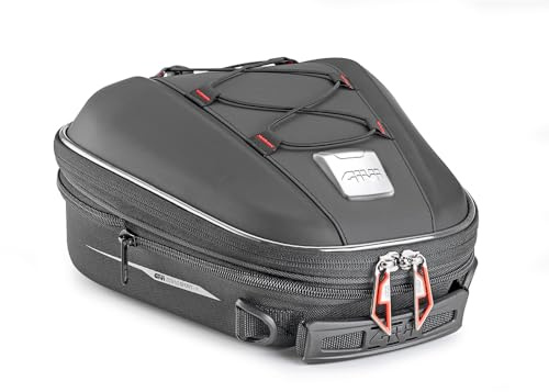 GIVI ST610+ TankLock Thermogeformter Sattel- und Tankrucksack, 6-10 Liter, Erweiterbar, TankLock-System