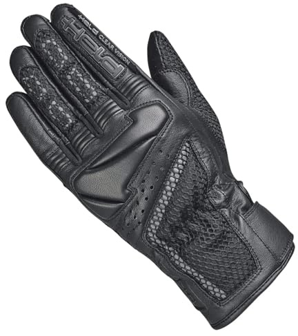 Held Summertime 3 Motorrad-Handschuh Damen Schwarz 7 | Sommer Motorrad-Handschuhe – CE zertifiziert – Mesh-Einsätze – Knöchelprotektor