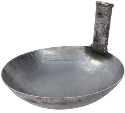 jojofuny Louche en Fer Épais Long Manche 175 CM Pelle à Eau Réutilisable Multifonction pour Jardinage Agriculture et Usage Industriel Cuillère-Louche Robuste et Grosse Capacité